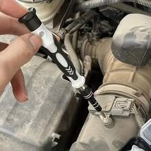 115件車用精密螺絲刀修復工具套裝-多功能電子螺絲刀套裝,適用於手錶,手機拆卸和維修 - 黑色 - 查看 7