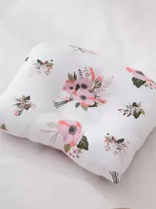 1 pièce de nid douillet pour bébé avec motif floral, avec oreiller, pour lit de nouveau-né, pliable, lavable, portable, berceau d'amour pour la Saint-Valentin