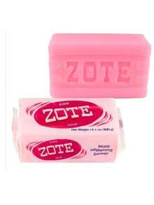 Zote Bar Soap Box 10 Pieces Of 400g - Pink - View 2