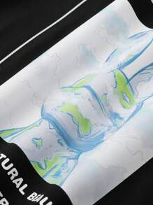 Annil Tween Mädchen Sommer Rundhals Langarm locker geschnittenes T-Shirt