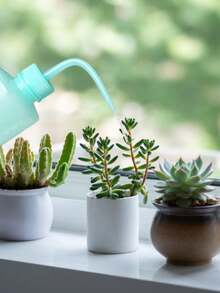 1入組睫毛清洗洗滌瓶,窄口擠壓瓶,彎口澆水罐,容量250毫升 - 藍色 - 查看 4