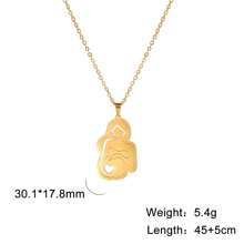 1 Miếng Của phụ nữ Thép không gỉ Mẹ & Em bé & Có thai Mẹ Dây chuyền , Tuyệt vời Qủa tặng Đối với Ngày lễ Mẹ Và Ngày lễ Tạ Ơn - loạt phim mẹ - Xem 28