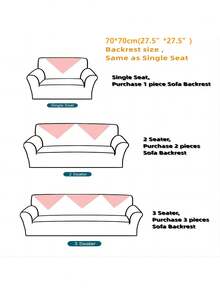 1 件毛絨刺繡沙發墊,溫暖沙發套花卉形狀刺繡工作保護沙發,寵物友好 - 白色 - 查看 10