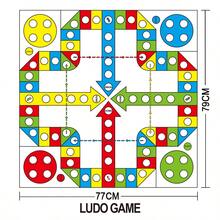 1個pp材質多功能飛行棋遊戲組,適合派對使用 - 彩色 - 查看 3