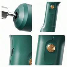 無線電動打蛋器迷你奶油自動攪拌器適用於蛋糕烘焙,可充電攪拌機 - 白色 - 查看 6