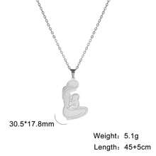 1 Miếng Của phụ nữ Thép không gỉ Mẹ & Em bé & Có thai Mẹ Dây chuyền , Tuyệt vời Qủa tặng Đối với Ngày lễ Mẹ Và Ngày lễ Tạ Ơn - loạt phim mẹ - Xem 35