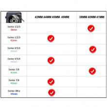 碳纖維錶帶兼容蘋果手錶帶超級49mm 45 41mm 44mm 40 42mm時尚磁力手鍊兼容蘋果手錶系列8 7 6 5 4 3 SE（不包括手錶） - 黑色 - 查看 7