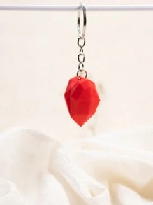 可愛的木製愛心鑰匙扣,創意汽車鑰匙扣,情侶吊飾,手袋吊墜,小禮品