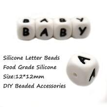52入組軟矽膠字母珠子,混合az字母的散珠,適用於diy手工珠寶製作,包括鑰匙扣、女士頸鏈、手鍊和姓名裝飾 - 12MM - 查看 2