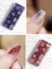 1瓶15ml Morandi風格盛放凝膠007,由abs樹脂製成,賦予你的指甲獨特的暈染藝術,包括漸變色彩、水彩和煙霧效果,增強你美甲的藝術吸引力,改善暈染效果,確保指甲持久耐磨。其使暈染更加容易,適用於個人美甲工作室和家居使用,讓您輕鬆創造morandi風格的指甲藝術。適合個人美甲工作室和家居使用,創造morandi風格的指甲藝術。 - 紫羅蘭色 - 查看 5