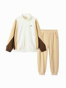 Balabala Bộ đồ thể thao cho bé trai tuổi mới lớn - Màu Khaki - Xem 4