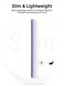 2023 保护壳适用于 SE 11 英寸新版 Redmi Pad 10.61 英寸三折 PU 皮革保护套 - 淺藍色 - 查看 6
