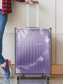 18-30Inch Luggage Cover PVC Transparent Suitcase Cover For 18 To 30 Inch Travel Case Cover Luggage Anti-Scratch Protector Case Protector Cover Travel Suitcase Cover Protective Cover Dustproof Cover Trolley Case Luggage Dust Cover Travel Accessories Bag For School School Accessories School Stuff - Clear - View 9