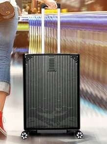 18-30Inch Luggage Cover PVC Transparent Suitcase Cover For 18 To 30 Inch Travel Case Cover Luggage Anti-Scratch Protector Case Protector Cover Travel Suitcase Cover Protective Cover Dustproof Cover Trolley Case Luggage Dust Cover Travel Accessories Bag For School School Accessories School Stuff - Clear - View 8