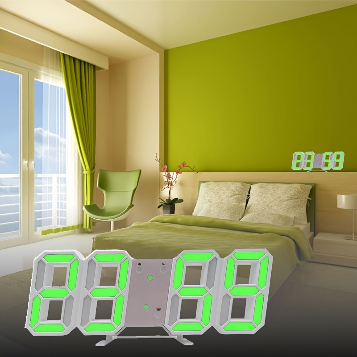 3d-led-digital-clock-bedroom-led-clock-for-home-decor-shein-usa