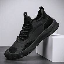 室內運動鞋男款跳繩鞋吸震跑步鞋訓練五指運動鞋 - 黑色 - 查看 4