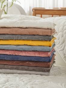 1 件毛絨刺繡沙發墊,溫暖沙發套花卉形狀刺繡工作保護沙發,寵物友好 - 白色 - 查看 9