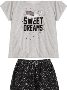 Women Pajama Sets - 彩色 - 查看 3