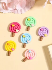 20個可愛的棒棒糖形狀食物玩具 - 彩色 - 查看 2