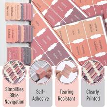 Cunese Đầy màu sắc , Đúng mốt , Đơn giản , Đa chức năng Hình dán Với In - Màu be - Xem 6