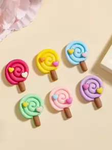 20個可愛的棒棒糖形狀食物玩具 - 彩色 - 查看 1