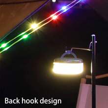 New Style Camping Light Outdoor Hanging Tent Light Led Strip Lamp Illumination Equipment For Campgrounds, Camping, And Festivities - Multicolor - View 4
