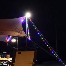 New Style Camping Light Outdoor Hanging Tent Light Led Strip Lamp Illumination Equipment For Campgrounds, Camping, And Festivities - Multicolor - View 9