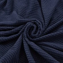 2入組深藍色萬能現代彈性玉米絨坐墊套,適用於房車、露營車、長車凳,全季節適用 - 藏青色 - 查看 6