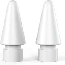 Pencil Tips Compatible With Apple Pencil Replacement Tips Digital Pens IPencil Nib Fine Point Precise Control Pen Nibs Compatible With Apple Pencil 1st/2nd Generation - White - View 1
