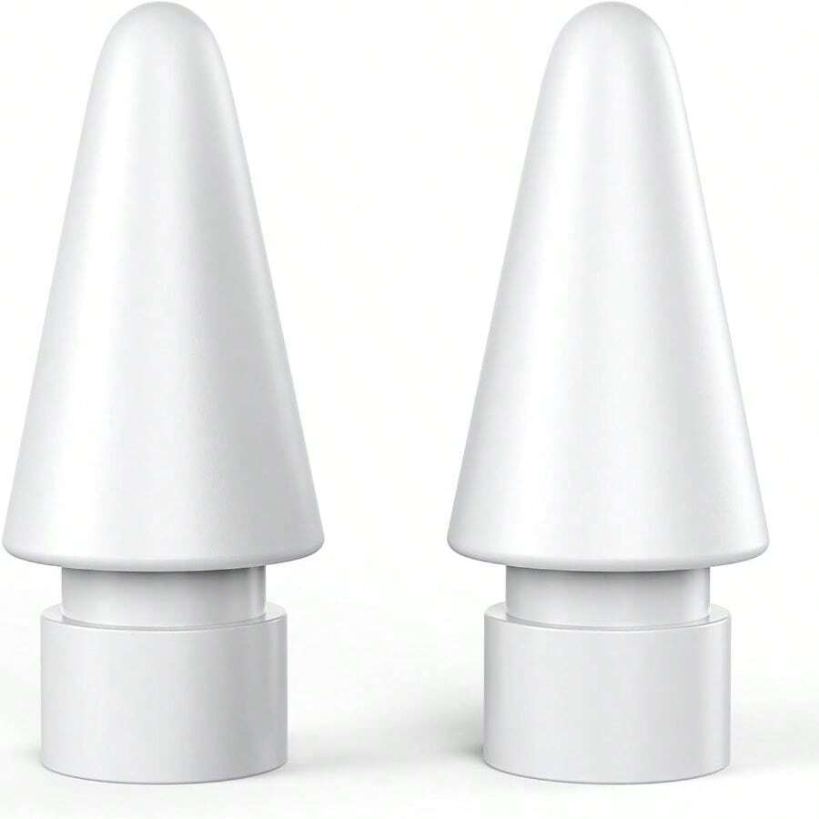 Pencil Tips Compatible With Apple Pencil Replacement Tips Digital Pens IPencil Nib Fine Point Precise Control Pen Nibs Compatible With Apple Pencil 1st/2nd Generation - White - View 1