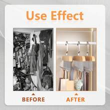 2 Packs Belt Hanger For Closet, Sturdy Wood Belt Rack Closet Hanging Accessories With 16 Hooks Belt Ties Scarves Camisole Hat Organizer For Closet Women Men Kids Bedroom Organizers And Storage Wooden (Beige) - Beige - View 4