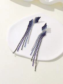 1對時尚女士耳環,適合日常和節慶佩戴 - 彩色 - 查看 1