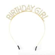 1 Pieza Diadema De Corona De Fiesta De Cumpleaños Con Decoración De Diamantes De Imitación Para Niñas - accesorios para el cabello de cumpleaños de plata - Ver 2