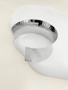 1只歐美極簡主義幾何圖案手鐲,適用於男性或女性參加派對、聚會或度假 - 金黃色 - 查看 3