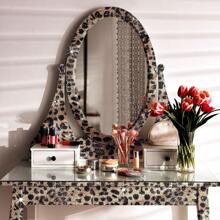 1pc Self-Adhesive Diamond Crystal Rhinestone Ribbon Sticker, Suitable For Craft Jewelry Tape Rolls, With 2mm Rhinestones, Can Be Used For DIY Car Phone Decoration (Leopard Print) - Leopard print - View 3