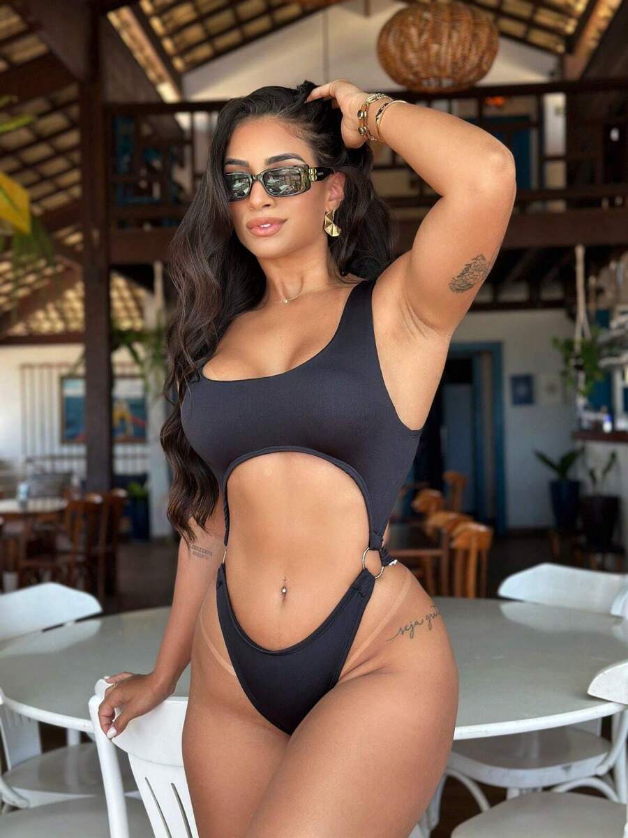 Women Bodysuits - màu đen - Xem 1