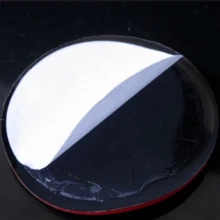 3/5 piezas Pegatinas de no fumar para coche, estilo redondo con señal roja, pegatinas de vinilo para auto, motocicleta, hogar, pared, exterior, accesorios de coche - Rojo - Ver 8