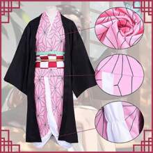 Halloween Costumes For Kids Anime Cosplay Party Cosplay Costumes - Pink - View 7
