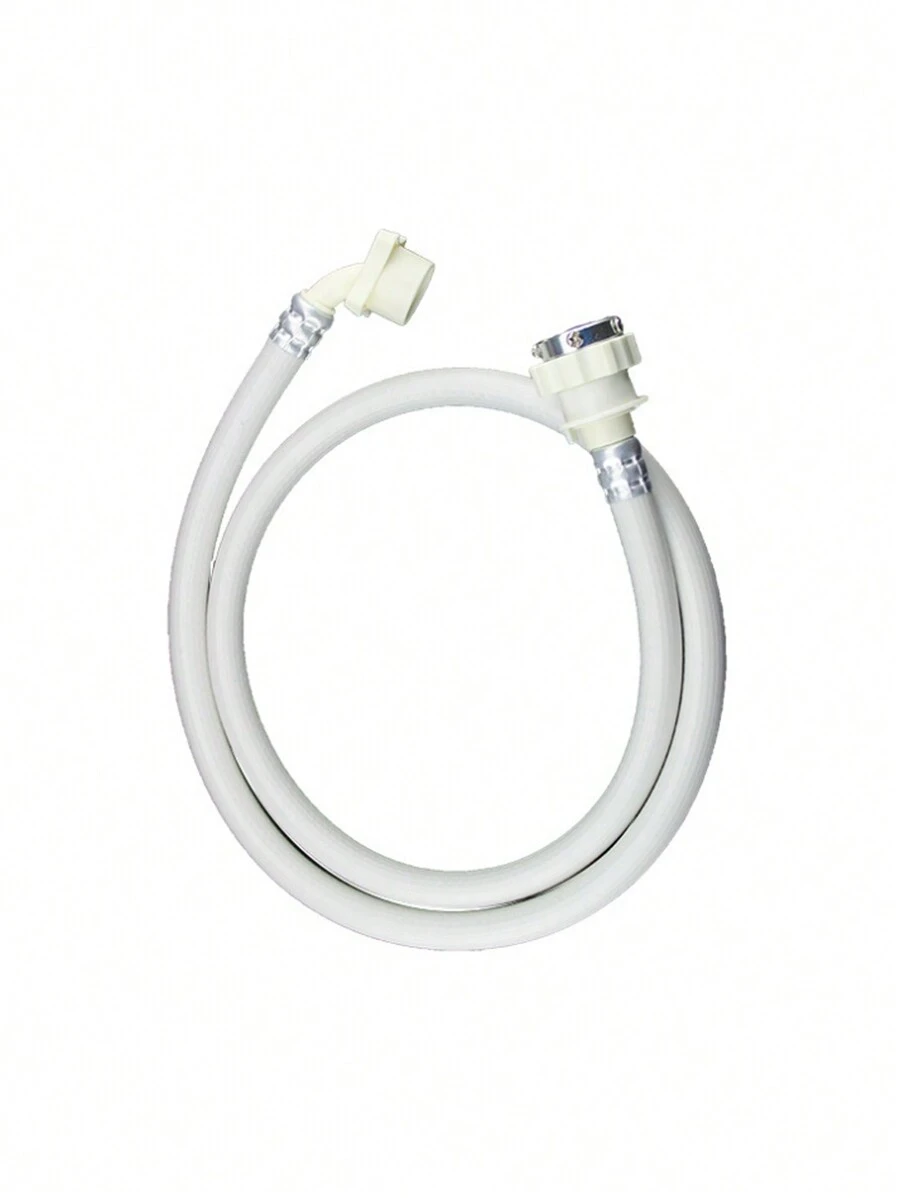 Manguera De Entrada De La Lavadora Automática Con Hebilla, Tubería De Entrada De Agua Universal Engrosada Para La Lavadora - Blanco - Ver 1