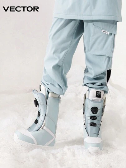 VECTOR MOTION Corduroy Tapered Ski Pants , Windproof, Waterproof, Lightweight, Warm, Breathable, Comfortable, Suitable For Outdoor Sports Ski Outfits Winter