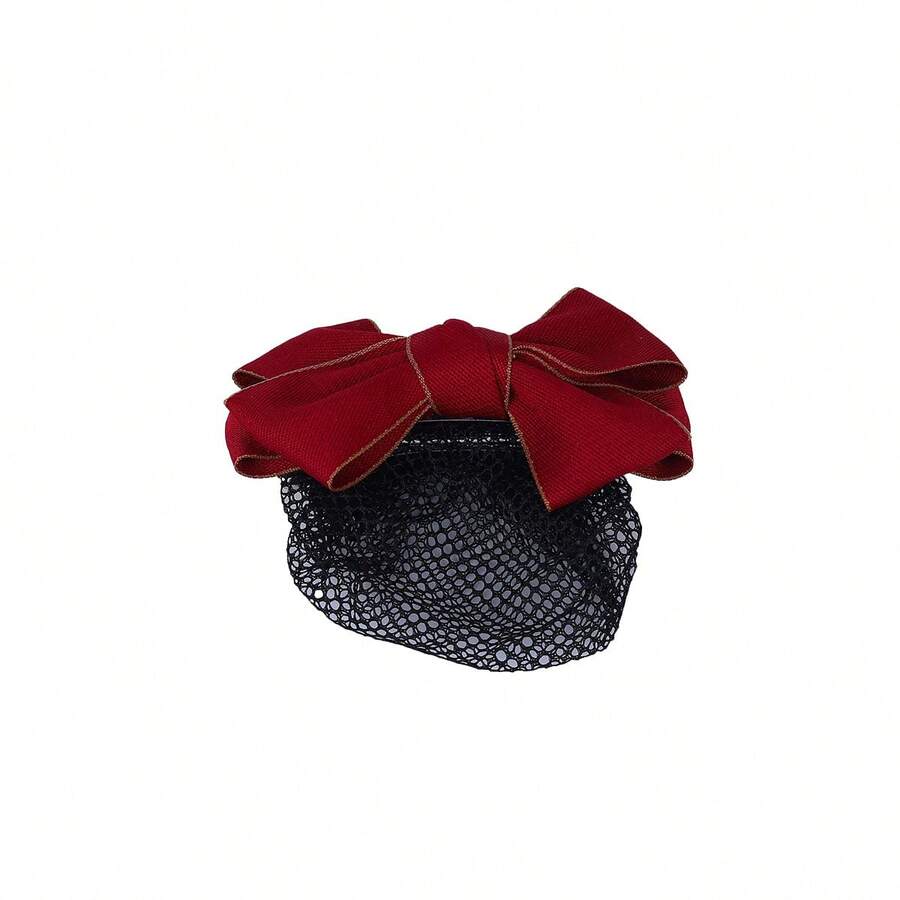 1 Miếng Mũ đội đầu cho thú cưng Đối với phụ nữ Chuyên nghiệp Sử dụng , Thích hợp Đối với Phong cách tóc Của , Thanh lịch Thiết kế - Đỏ - Xem 1