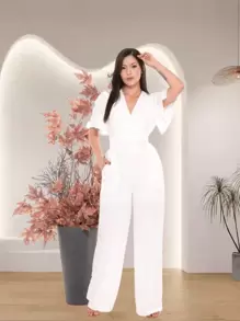 Women Jumpsuits - White - View 1