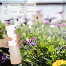 2pcs Hair Care Tool Set, Including 300ml Continuous Spray Bottle, Scalp Cleaning Brush, Handheld Scalp Massager & Comb - Two-piece set (frosted gradient powder) - View 11