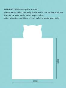 A Unisex Shiba Inu-shaped Cute Baby Swaddle Blanket For Spring And Autumn Styles - Pink - View 7