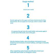 1 件装 LED 蓝光牙齿美白灯，牙齿健康牙齿美白灯，LED 小型蓝光美白设备 - 白色 - 查看 9