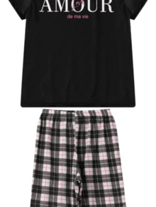 Women Pajama Sets - 彩色 - 查看 2