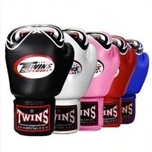 2023 年鷹眼拳擊手套 Pu 皮革 Mma Sanda 泰拳訓練護手透氣拳擊手套 8 盎司 10 盎司 12 盎司 14 盎司 16 盎司,3 種顏色可選 - 紅色 - 查看 2