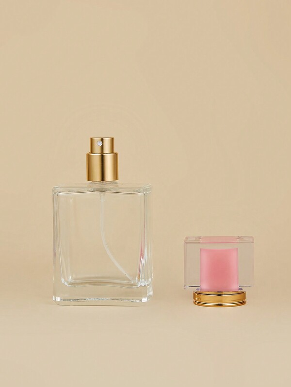 50ml HighEnd Fragrance Refillable Glass Perfume Bottle With Spray And Transparent Body For
