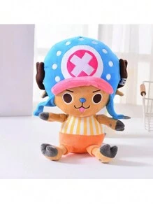 Kawaii Plush Tony Pirates Chopper Crew Anime 25cm