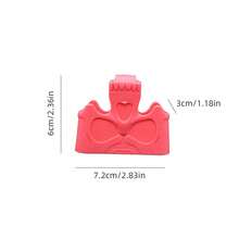 1 件骷髏三角 M4 裝飾橡膠戰術閂鎖蓋,用於彈匣/彈夾釋放 - 紅色 - 查看 6